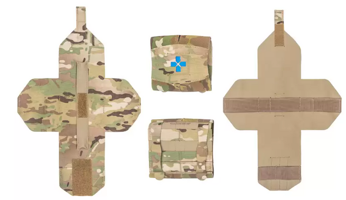 Micro Trauma Kit NOW! Plus+ - Multicam Pouch inside and out