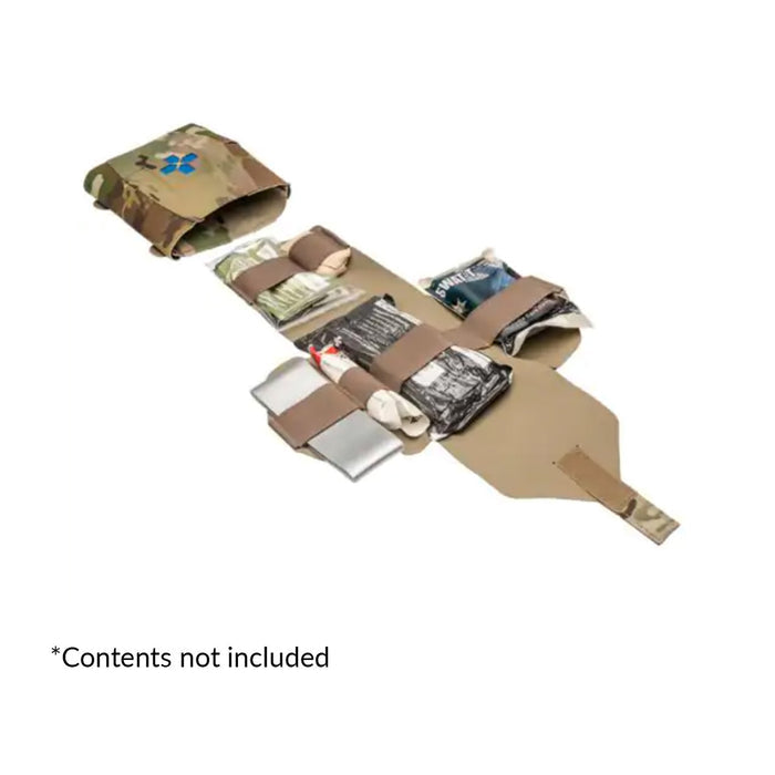 Micro Trauma Kit NOW! Plus+ - Multicam Pouch loaded with supplies