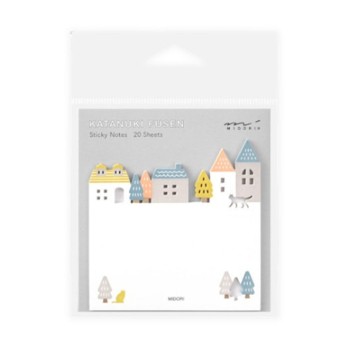 Midori Sticky Notes - Town