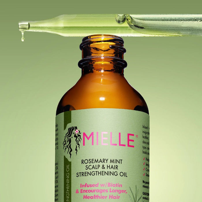 MIELLE Rosemary Mint Scalp and Hair Strengthening Oil 59ml