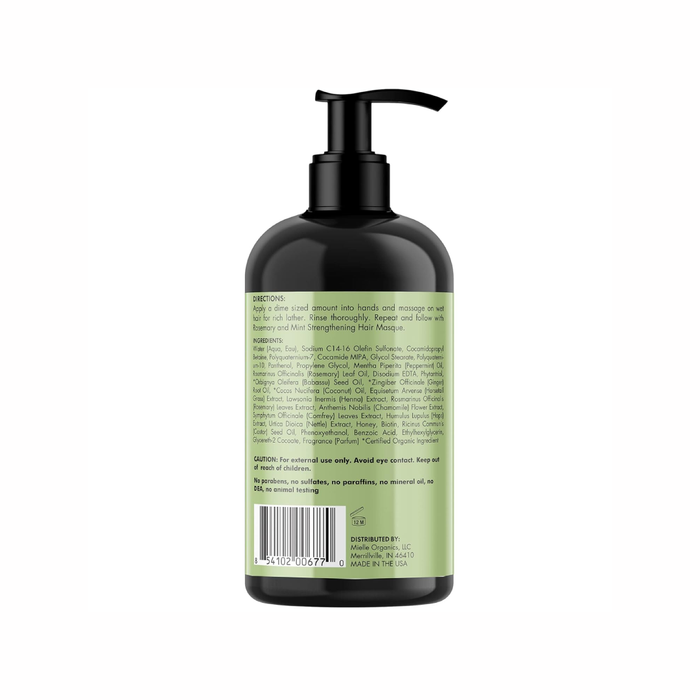 Mielle Rosemary Mint Strengthening Shampoo - 355ml