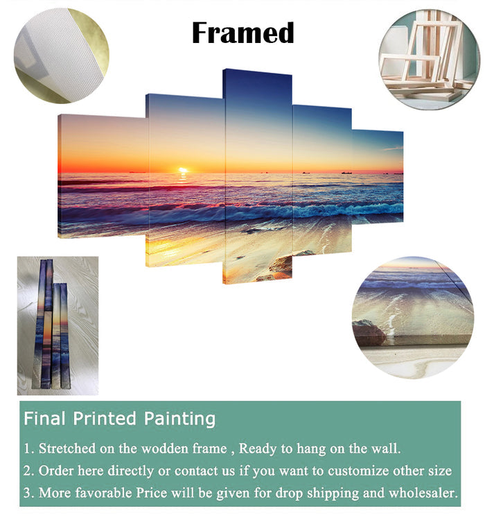 Military Armed Forces Wall Art Frame Canvas Printing Decor