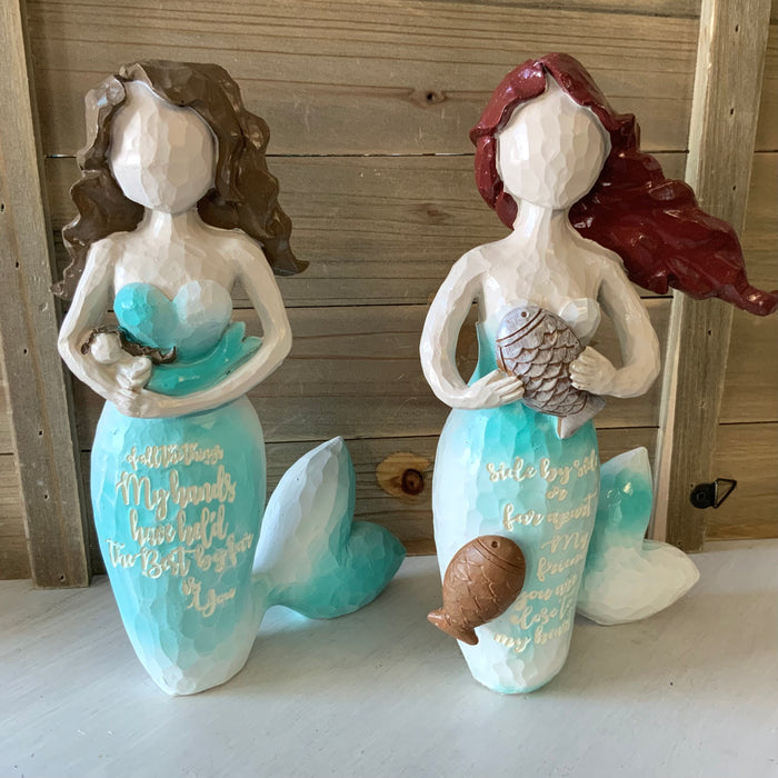 Minimal Mermaid Statue