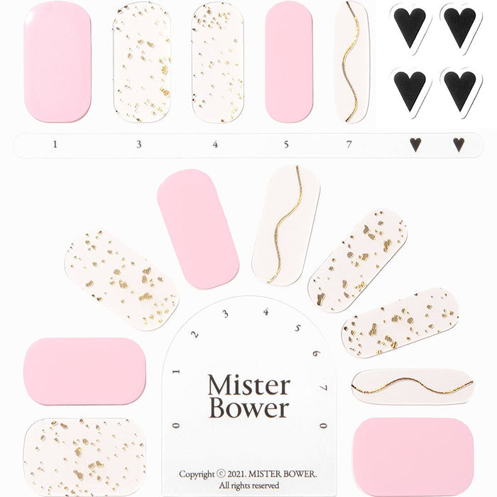 [Mister Bower] Volume Gel Nail - Pink Dust - COCOMO