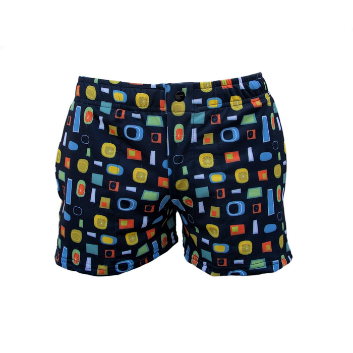 Mod Swim Shorts - Atomic Black - Shorter Length - Destination PSP