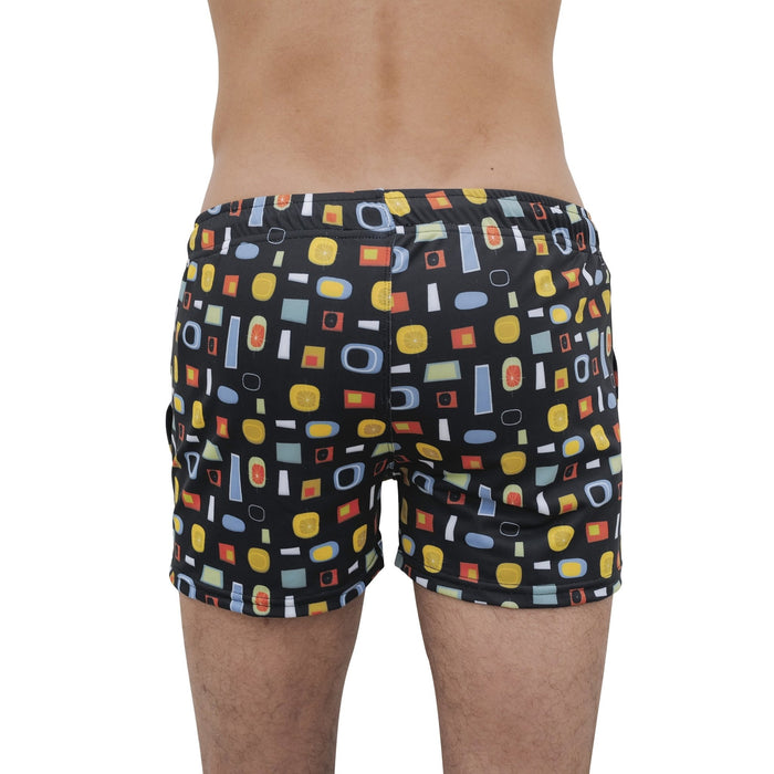 Mod Swim Shorts - Atomic Black - Shorter Length - Destination PSP