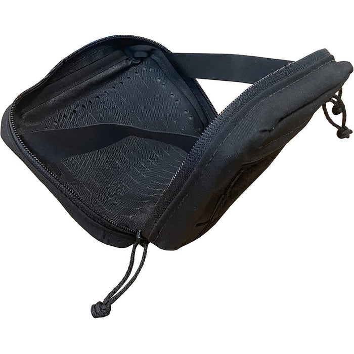 Modular Abdominal Pouch (M.A.P.), black, open