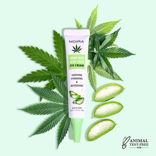 MOIRA Cosmetics Hemp Seed Aloe Vera Eye Cream 40 g