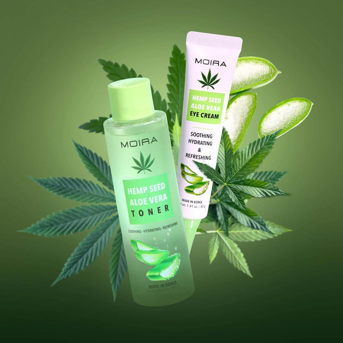 MOIRA Cosmetics Hemp Seed Aloe Vera Eye Cream 40 g
