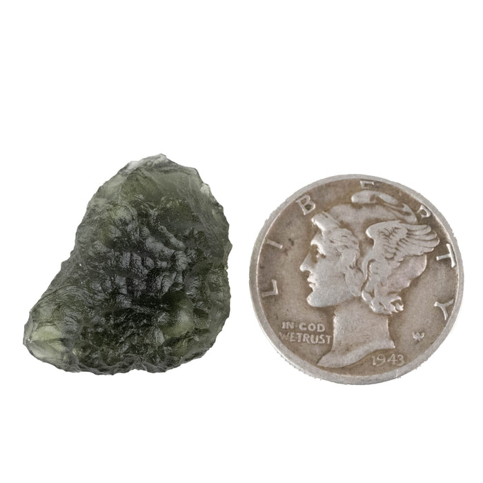 Moldavite 2.71 g 19x14x9mm - InnerVision Crystals