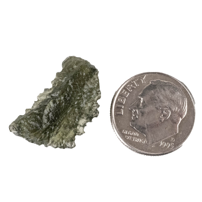 Moldavite 2.98 g 19x12x8mm - InnerVision Crystals