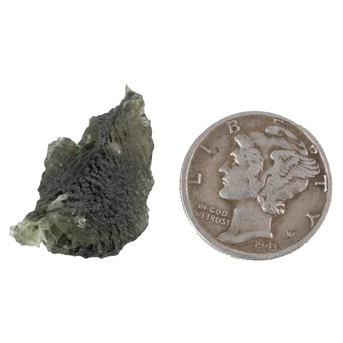 Moldavite 3.01 g 22x16x10mm - InnerVision Crystals