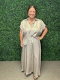 Molly Bracken Lux Long Satin Skirt