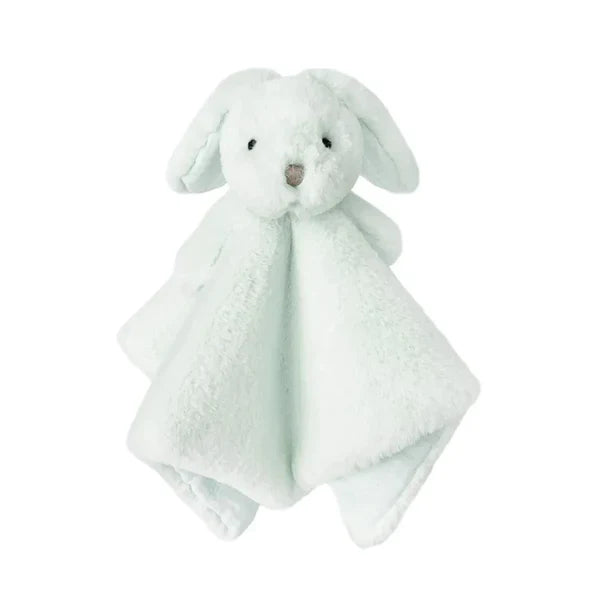 Mon Ami Fur Lovie Soft Toys in Blue Bunny at Wrapsody