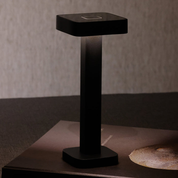 MONZA Rechargeable Table Light - Matt Black -  by Carlyle Avenue