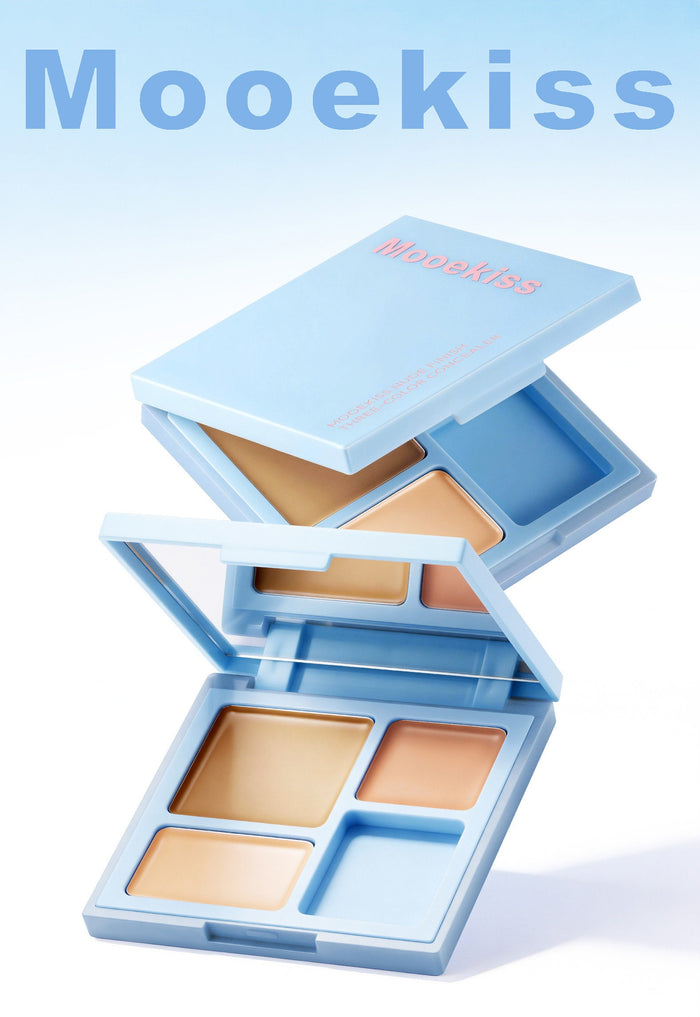 MOOEKISS 3-color Silky Flawless Concealer Palette T5670