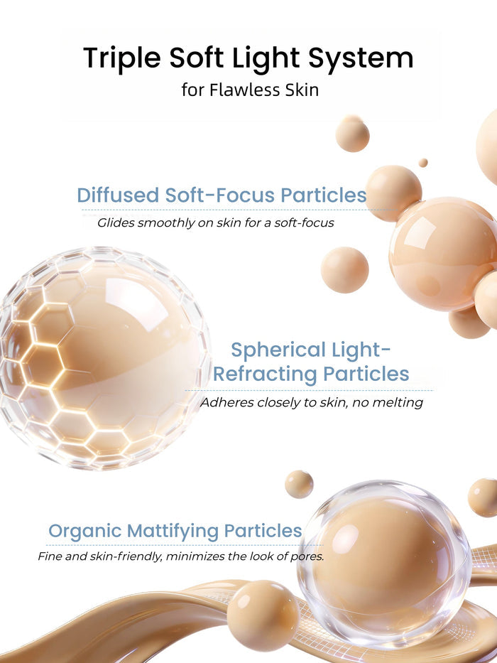 MOOEKISS 3-color Silky Flawless Concealer Palette T5670