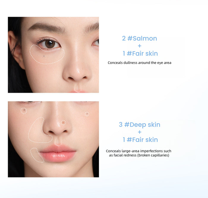 MOOEKISS 3-color Silky Flawless Concealer Palette T5670