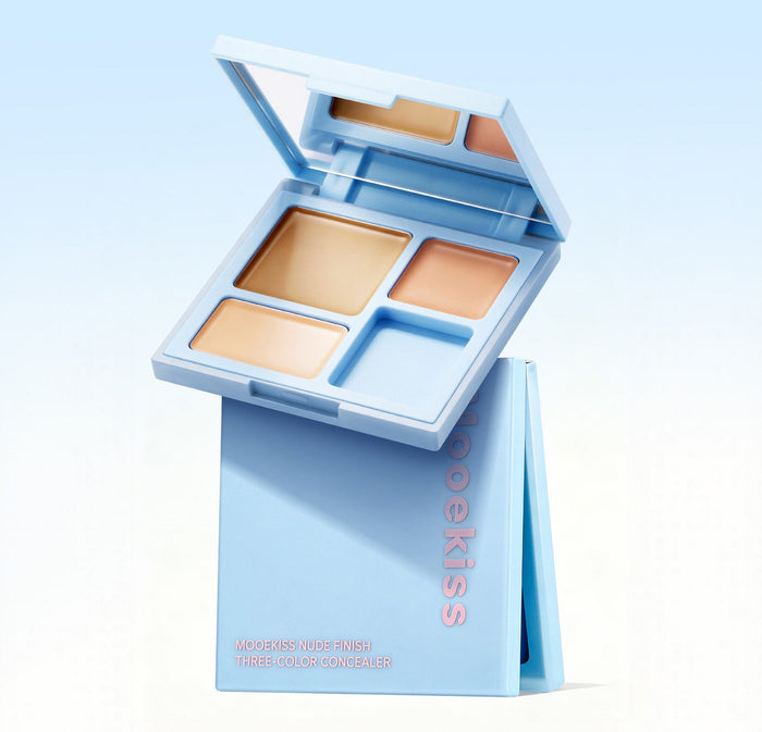 MOOEKISS 3-color Silky Flawless Concealer Palette T5670