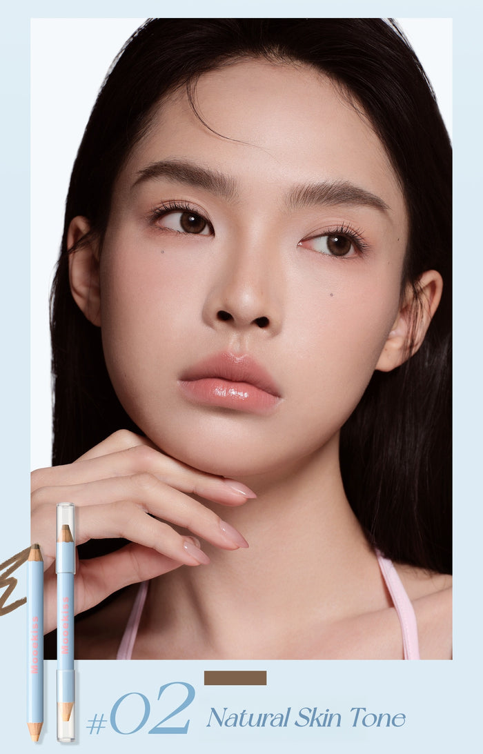 #02 Natural Skin Tone (With Pencil sharpener)