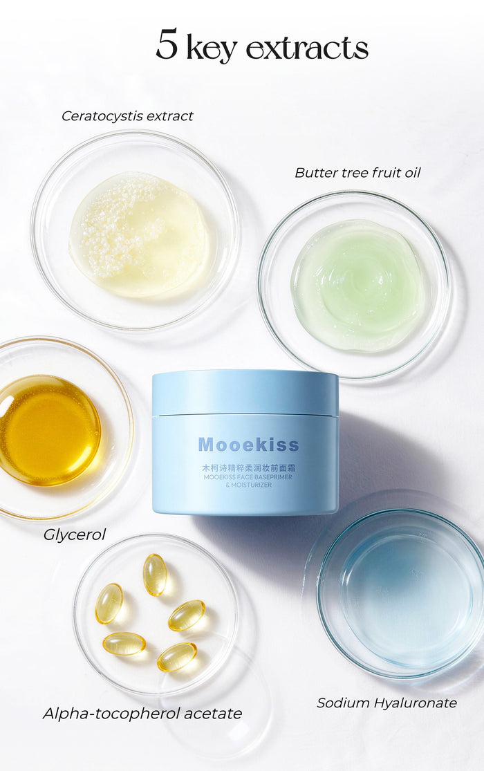MOOEKISS Moist Nourish Essence Facial Cream & Makeup Primer T5673