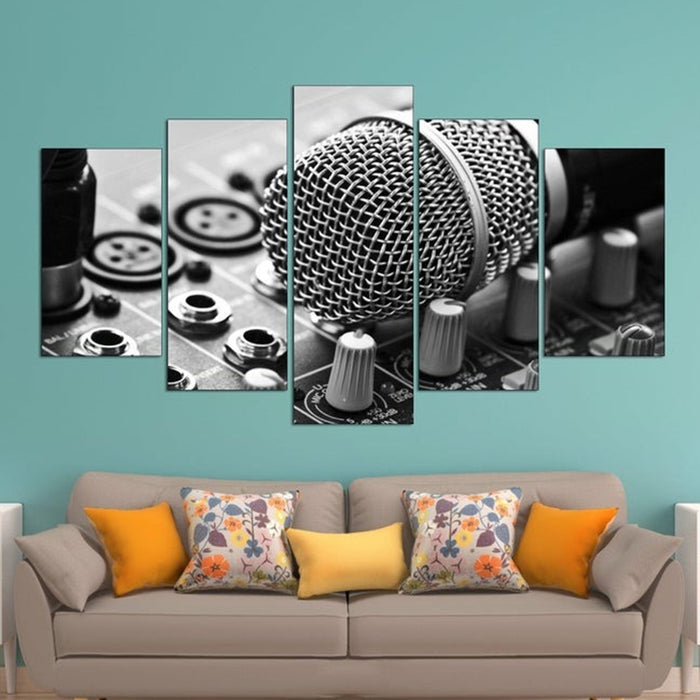 Music Console Lover Wall Art Frame Canvas Printing Decor