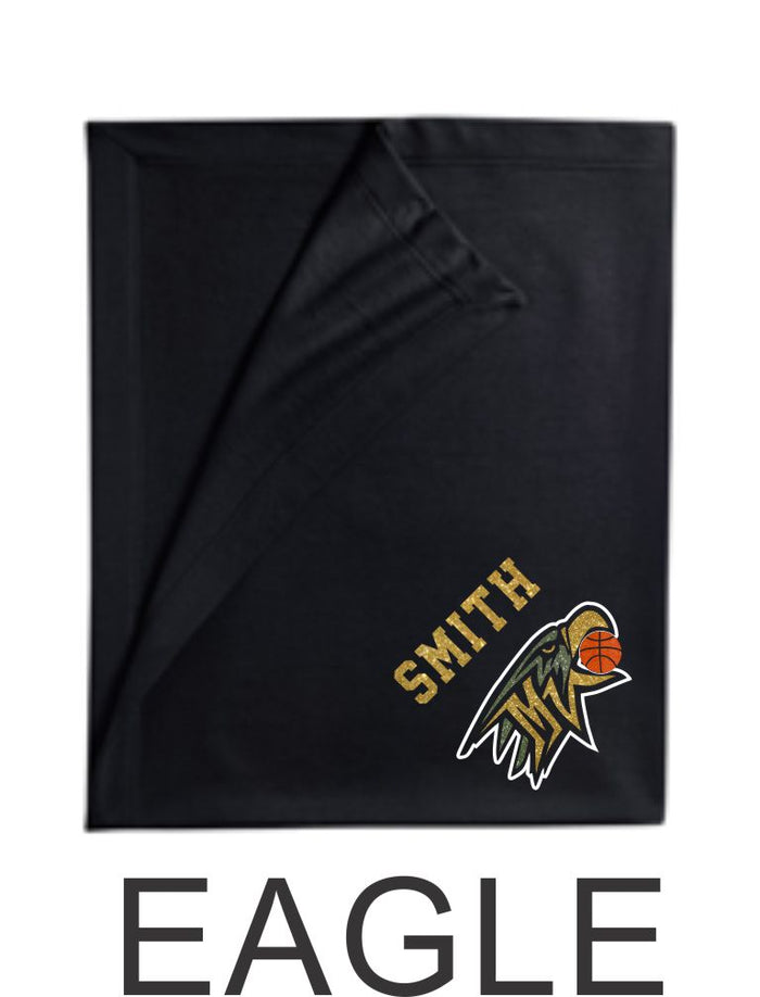 MVHS Basketball Blanket-2 designs- Matte or Glitter