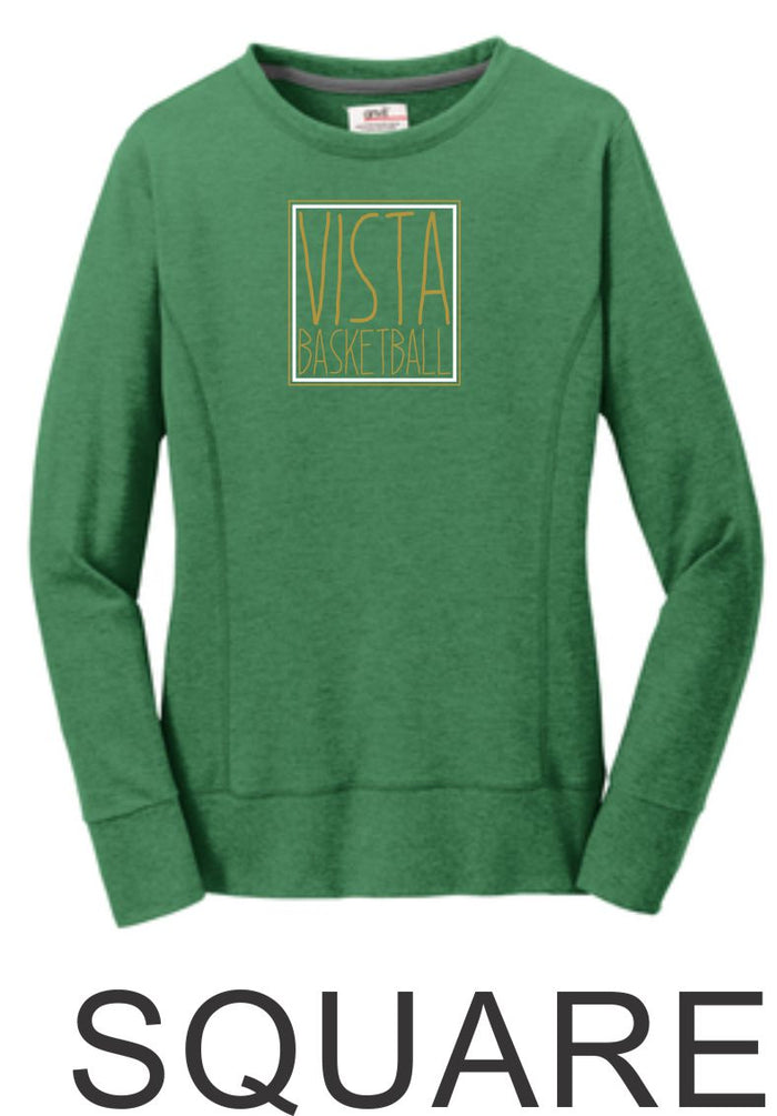 MVHS Basketball Ladies French Terry Pullover