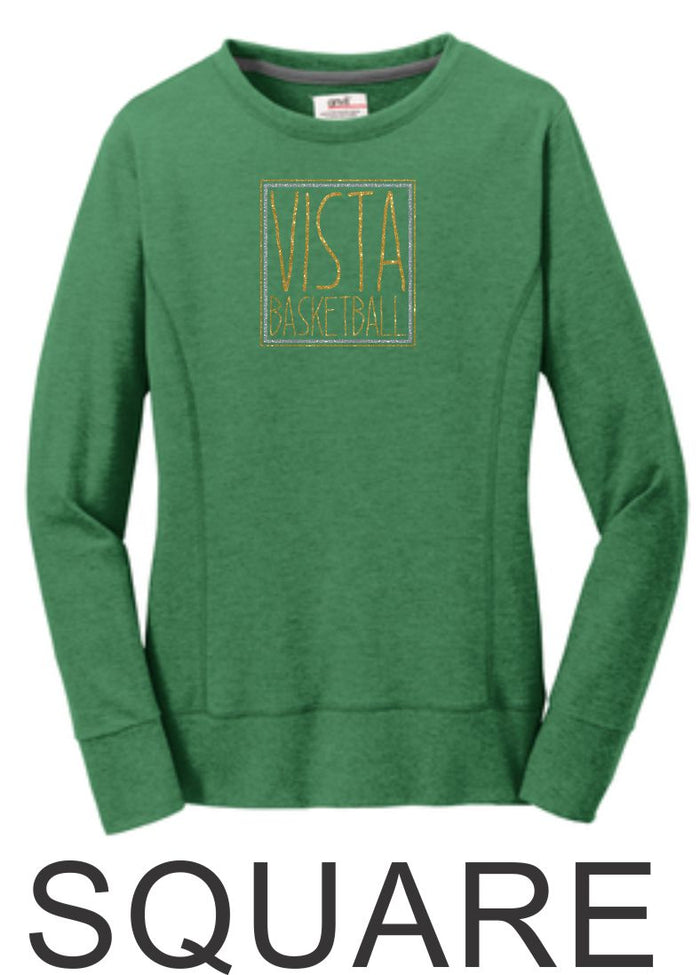 MVHS Basketball Ladies French Terry Pullover