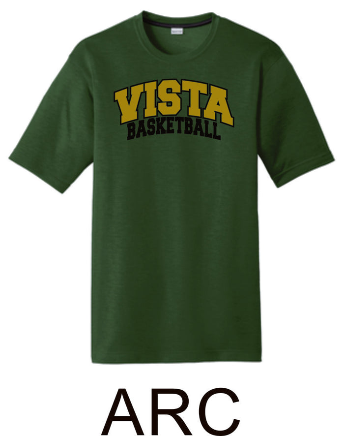 MVHS Basketball Sport Tek Wicking Tee- 3 designs