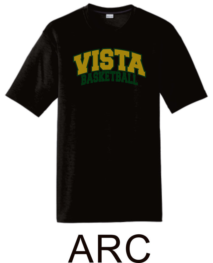 MVHS Basketball Sport Tek Wicking Tee- 3 designs