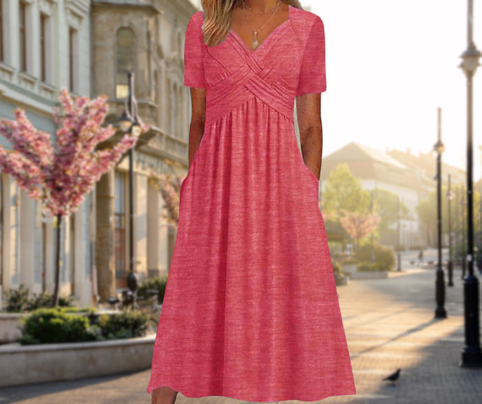 Myriam - Elegant Flattering Midi Dress