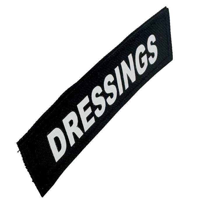 Name Tapes, Black w/ Glow, 1" x 3"