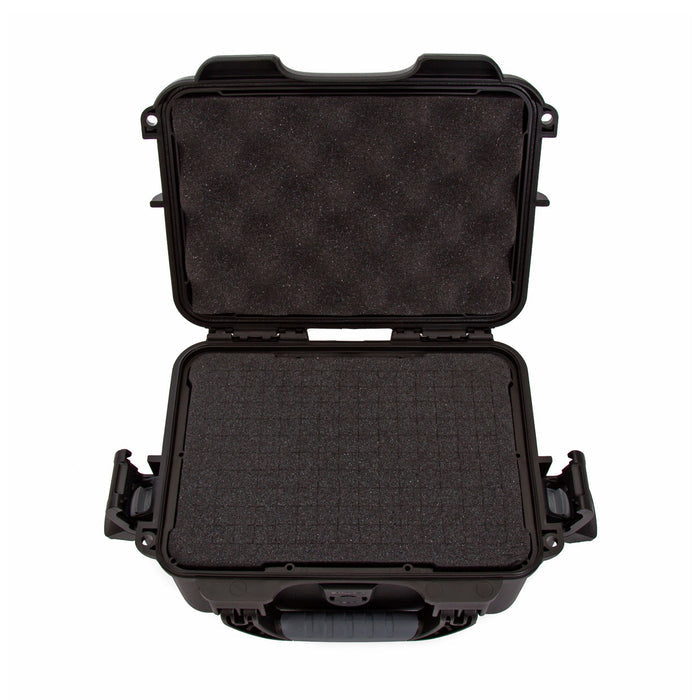Nanuk 904 Case-Black, open with foam