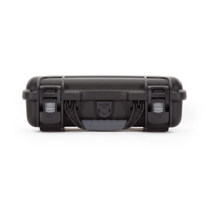 Nanuk 909 Case- Black, front showing latches