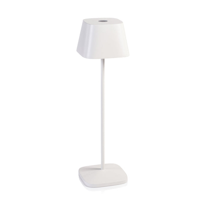 NAPOLI Rechargeable Table Light - Matte White -  by Carlyle Avenue