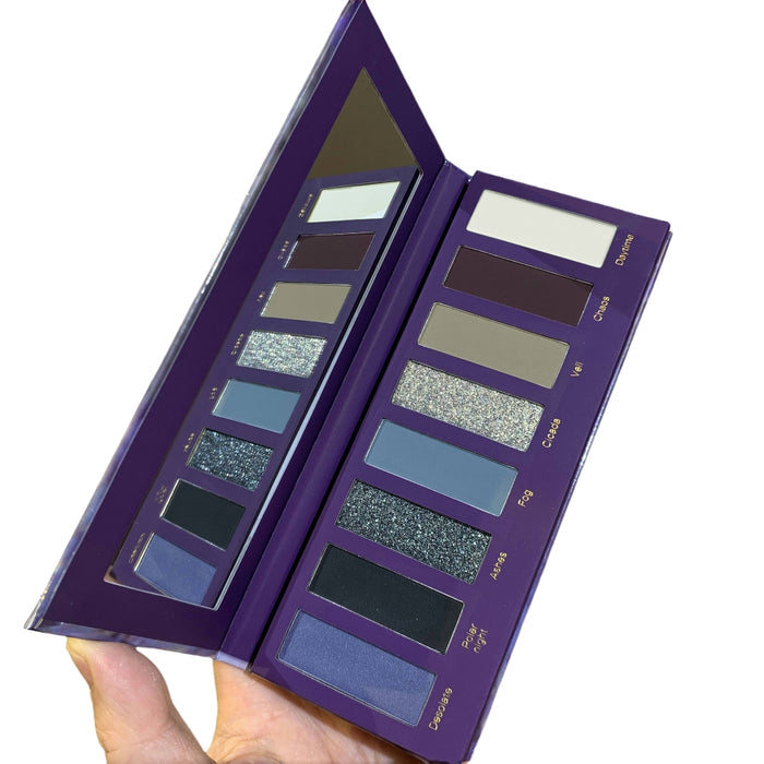 Narimi Black Ash 8-Color Holographic Eyeshadow Palette (5.0) T3846