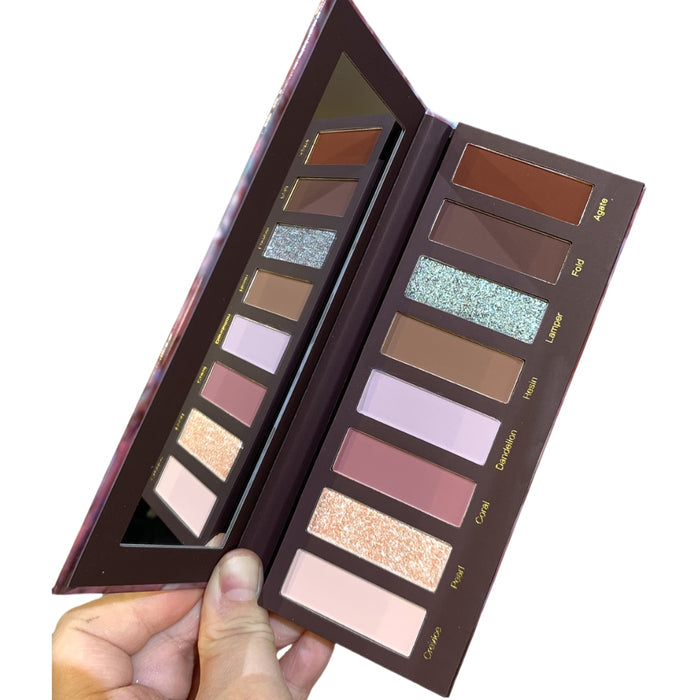 Narimi Light Brown Amber 8-Color Eyeshadow Palette (5.0) T3946