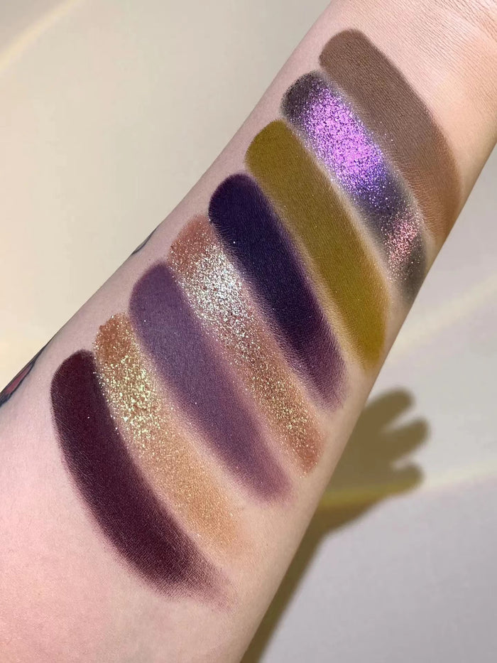 Narimi Purple Dead Wood 8-Color Eyeshadow Palette (5.0) T3945
