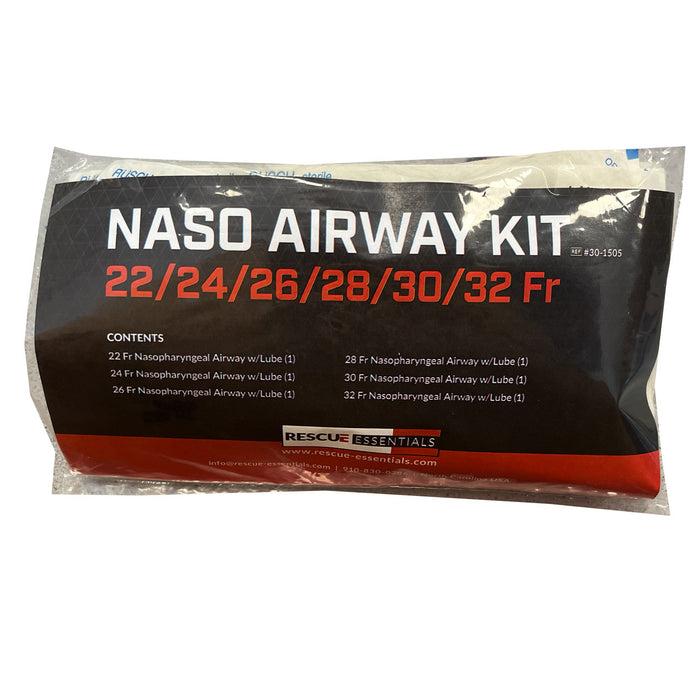 Rescue Essentials Naso Airway Kit, front