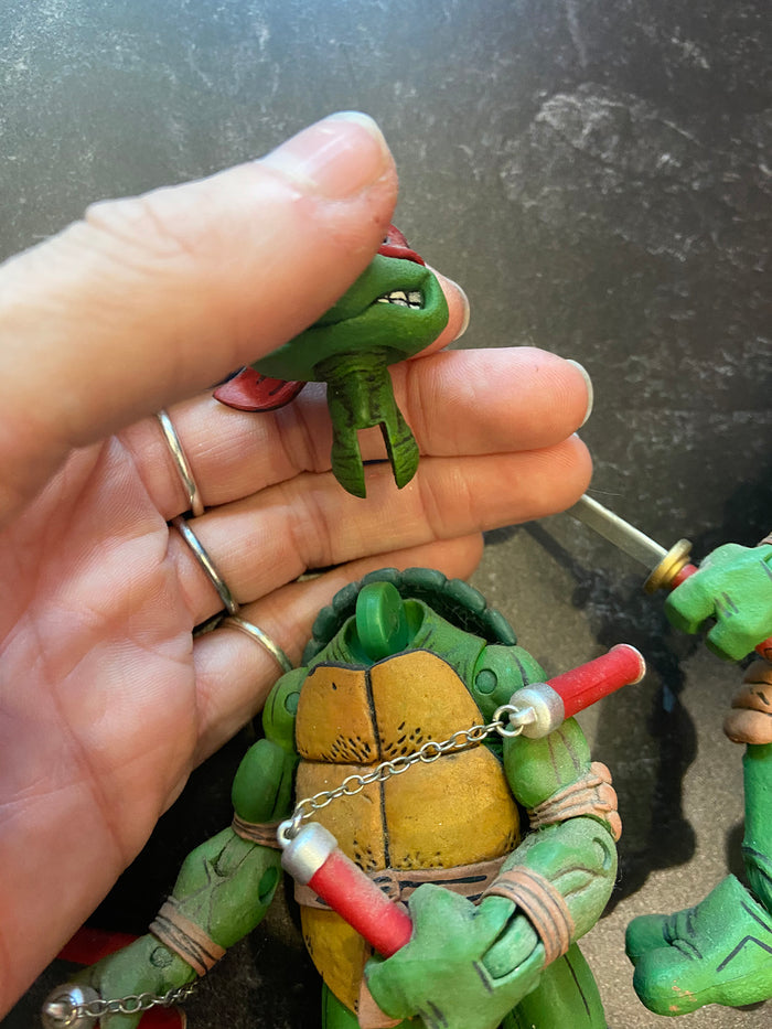 NECA 2008 NINJA TURTLE COMIC VERSION FULL SET