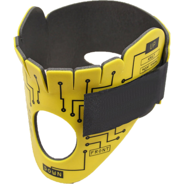 Necklite, Front open view. Yellow.