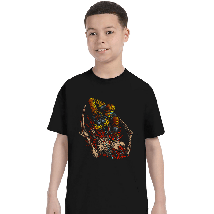 Shirts T-Shirts, Youth / XS / Black Necro Space