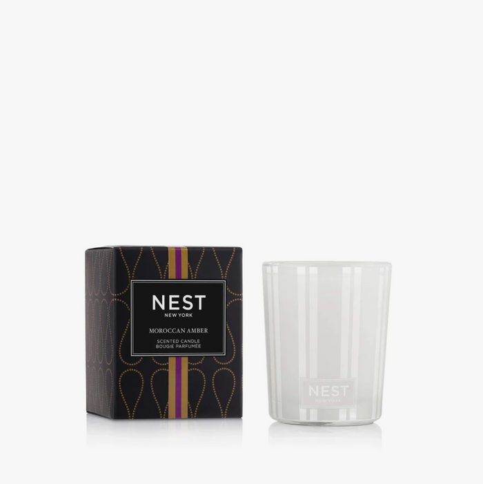 Nest Votive Candle 2oz Candles in Moroccan Amber at Wrapsody