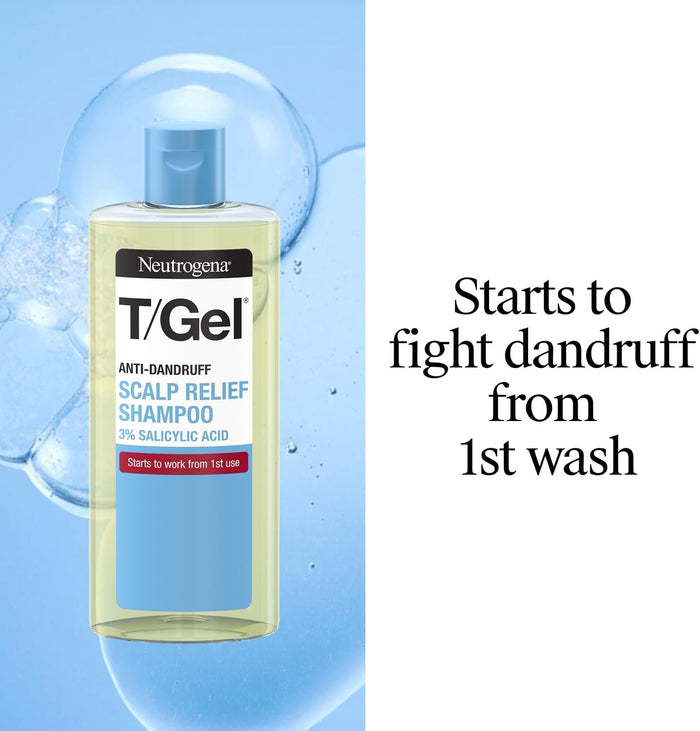 Neutrogena T/Gel Anti-Dandruff Scalp Relief Shampoo - 250ml