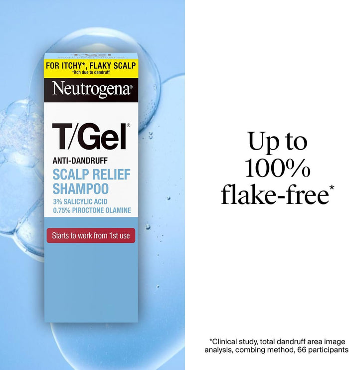 Neutrogena T/Gel Anti-Dandruff Scalp Relief Shampoo - 250ml