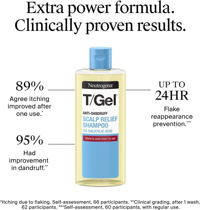 Neutrogena T/Gel Anti-Dandruff Scalp Relief Shampoo - 250ml