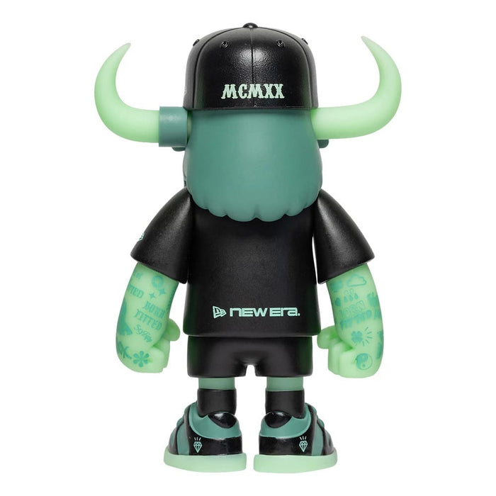 Pictured is this New Era 59FIFTY Day 2026 Glow In The Dark Ffalo figure in black. 6