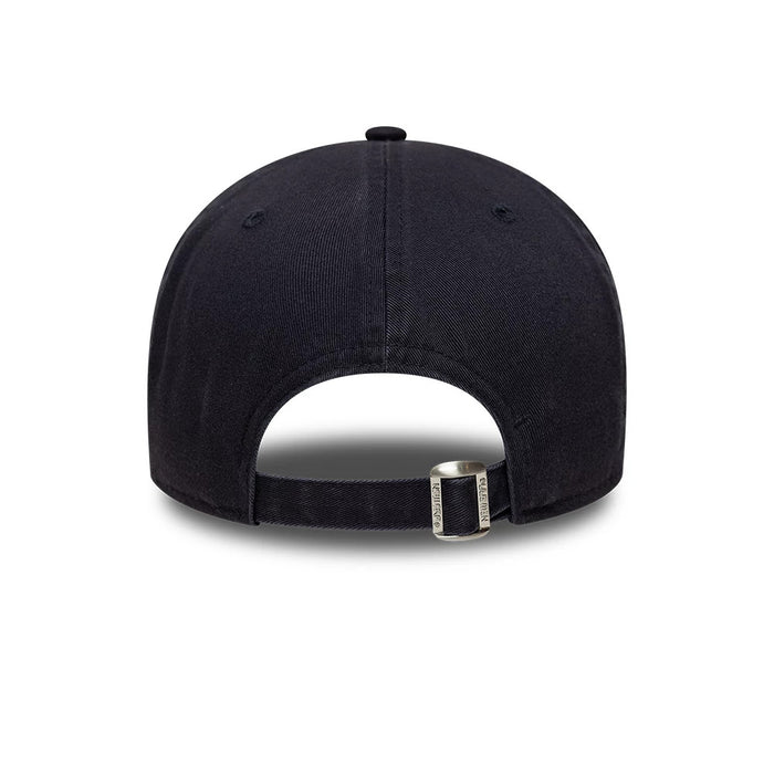 Pictured is this New Era Embossed 9TWENTY A-Frame cap in navy. 4