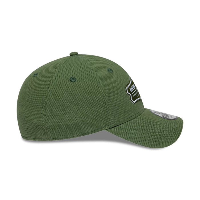 Pictured is this New Era Jersey 39THIRTY Stretch Fit cap in green. 6